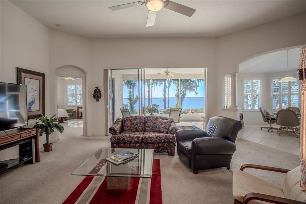 Great Room, Master Bedroom, and large Breakfast Nook all have amazing lake views.