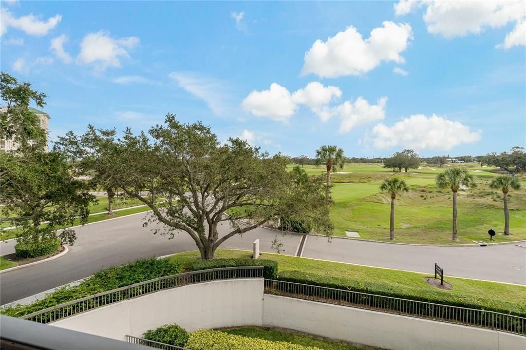 View of new West course golf course