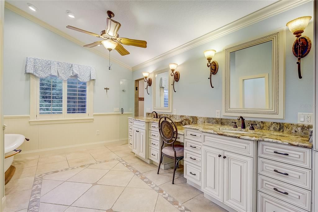 Master bathroom