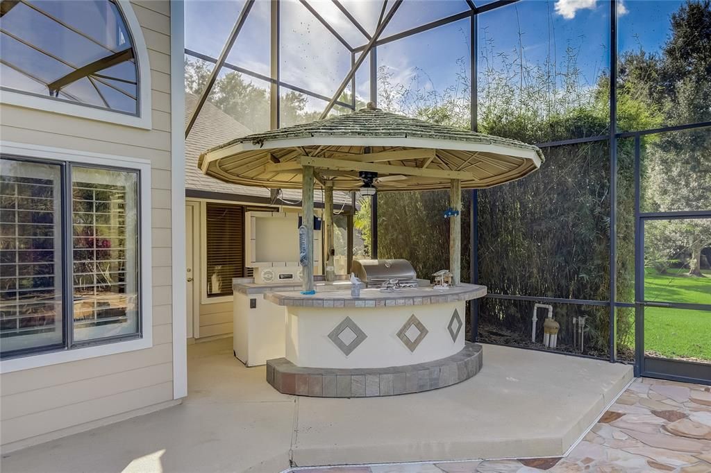 Outdoor kitchen