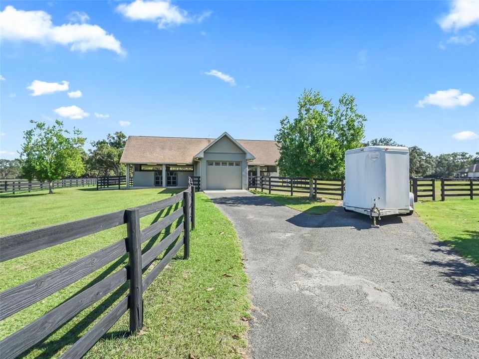 Front of Barn