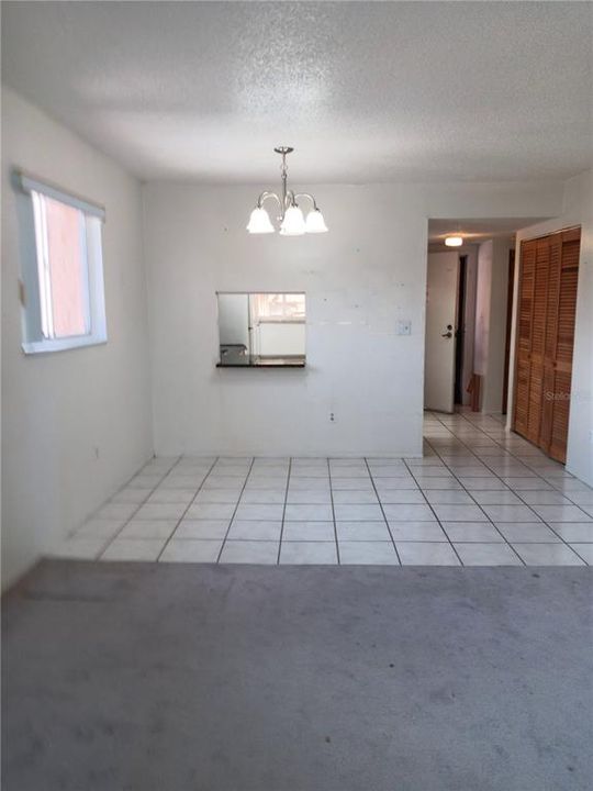 Hallway to bath/shower