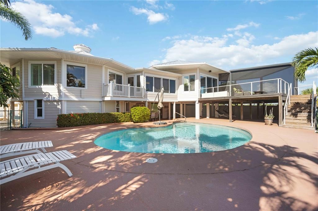 Waterside Front of the Home