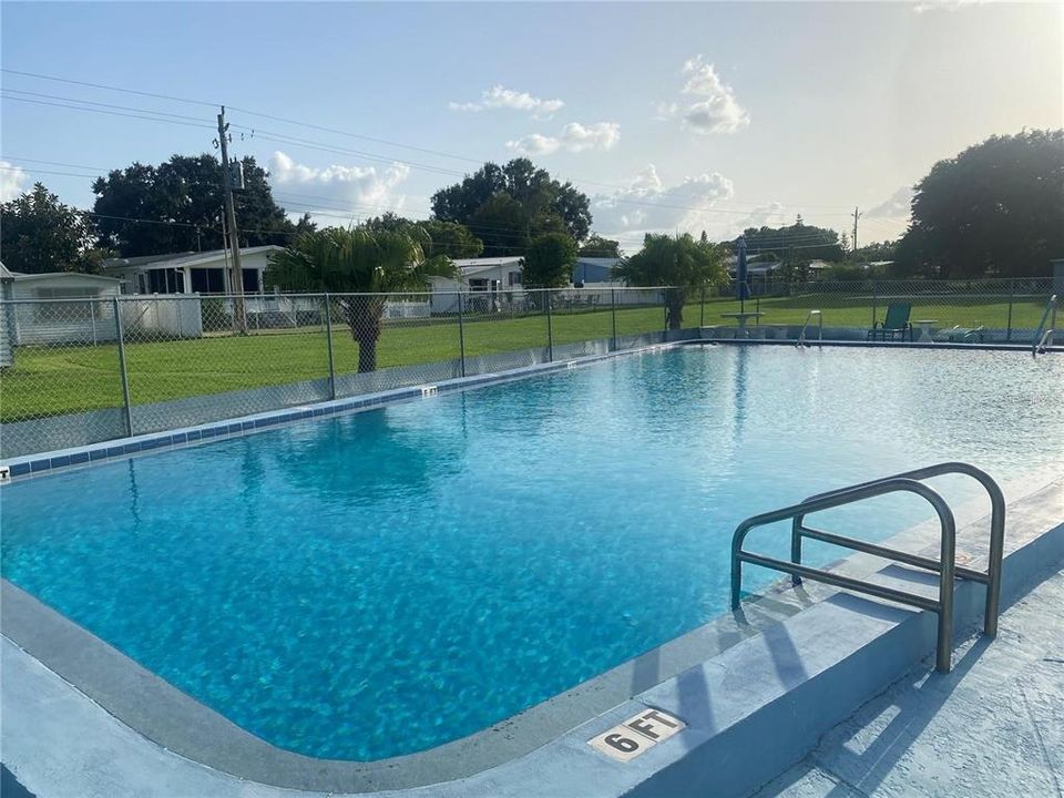 commercial size pool