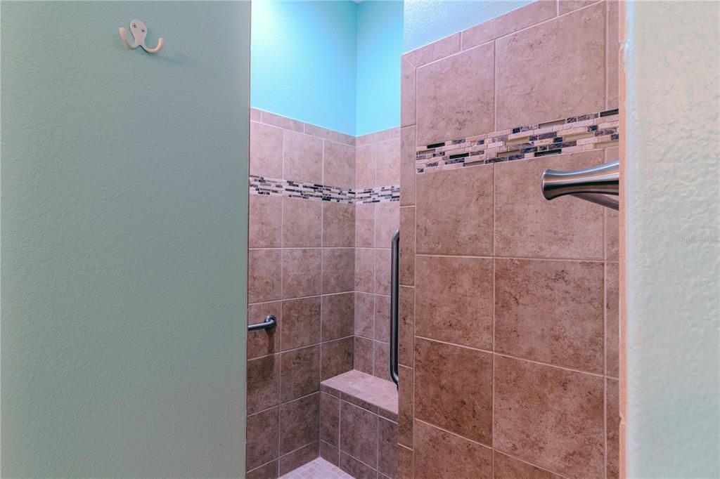 Master Bathroom Frameless Shower