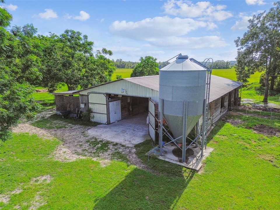 Horse barn