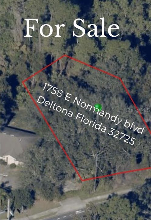 Vacant land is right next to the home that’s on the corner of Saxon blvd and E.Normandy Blvd.