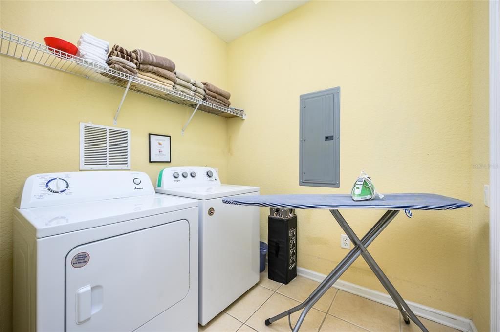 Separate Laundry room
