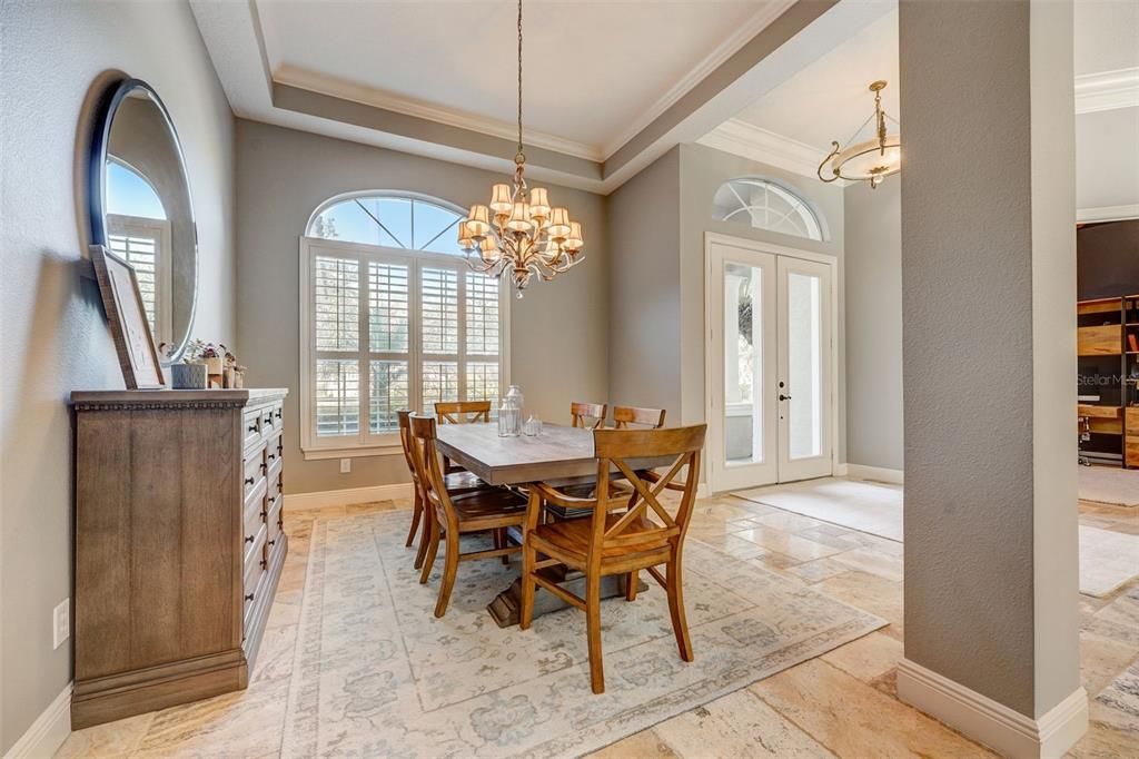 Formal dining room