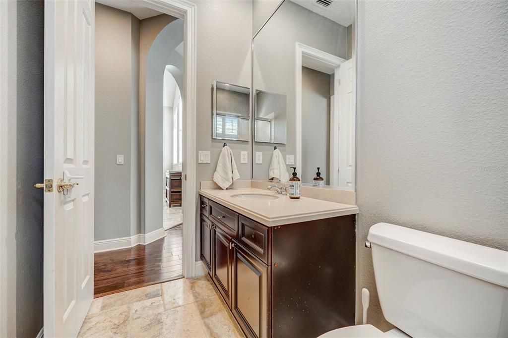 Downstairs guest bath