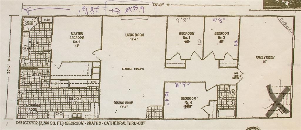 En Venta: $242,200 (4 camas, 2 baños, 2280 Pies cuadrados)