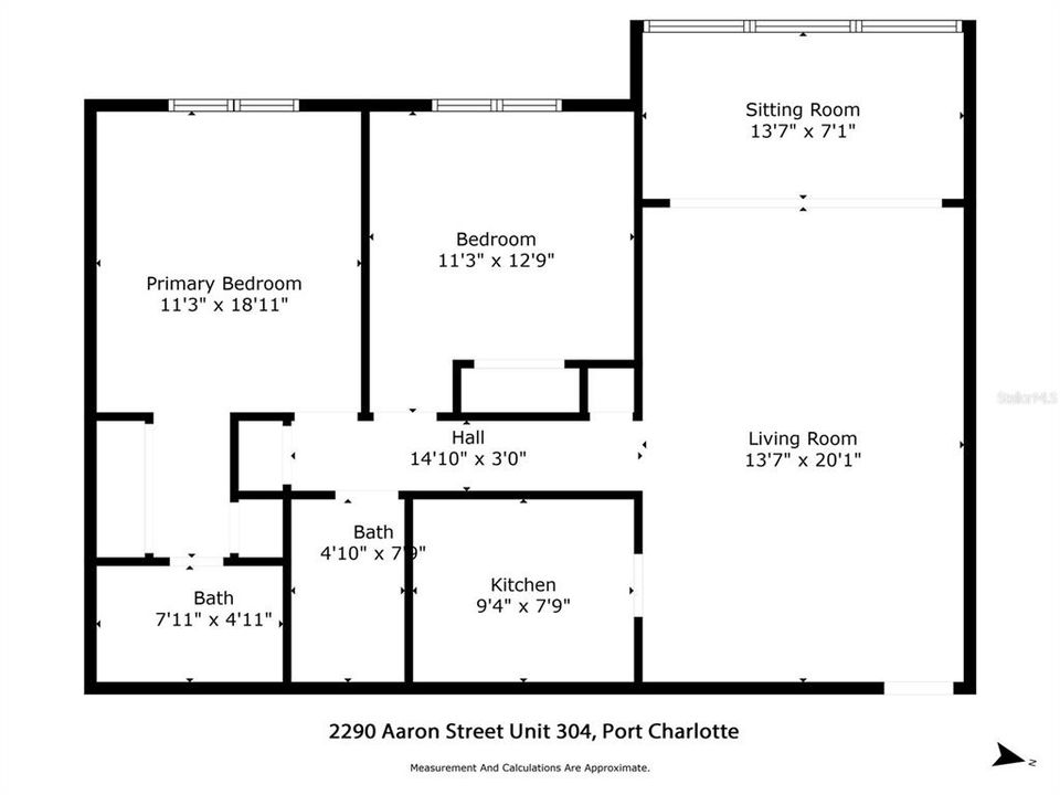 Active With Contract: $89,900 (2 beds, 2 baths, 919 Square Feet)