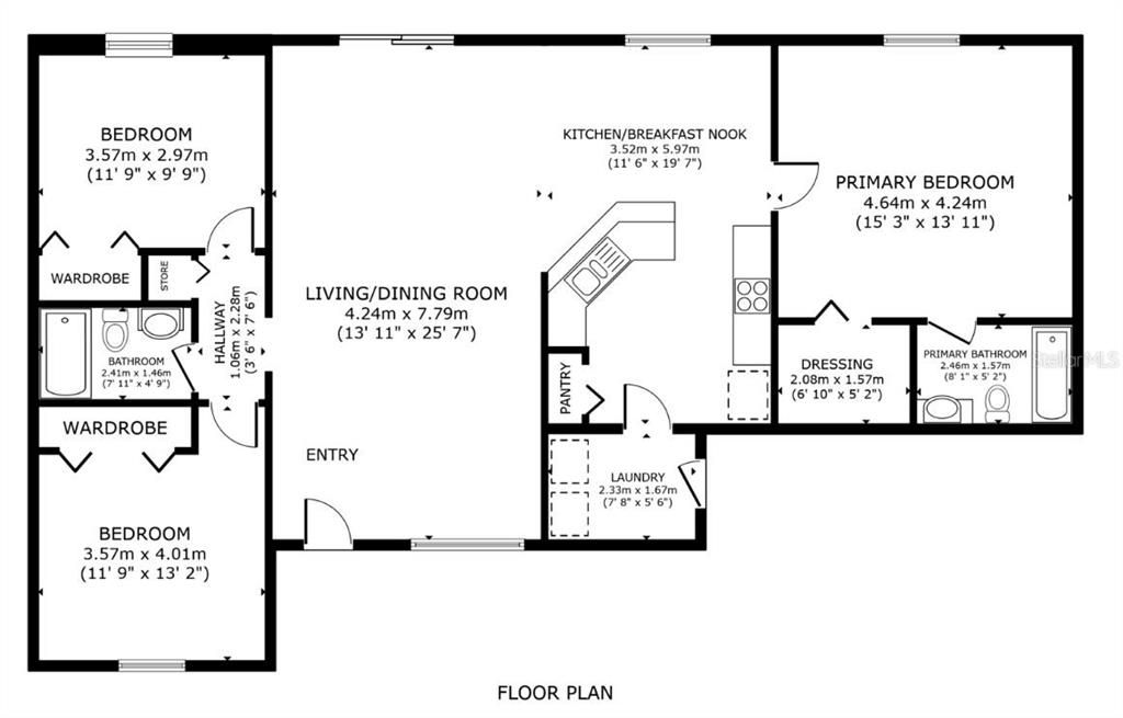 Active With Contract: $200,000 (3 beds, 2 baths, 1362 Square Feet)