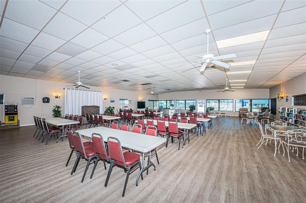Clubhouse community room, recently remodeled