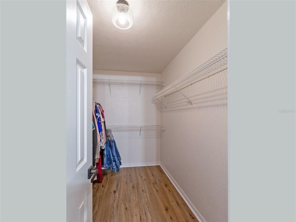 17. Primary Bedroom with large Walk-in Closet