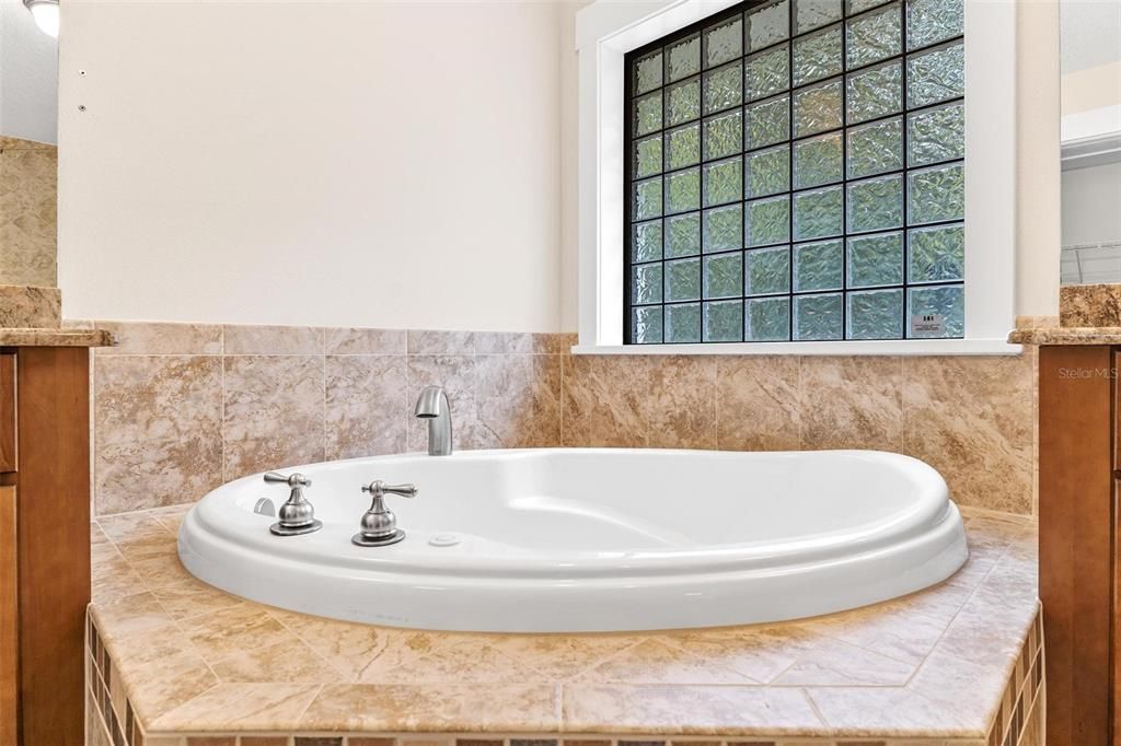 Primary Bath with Garden Tub