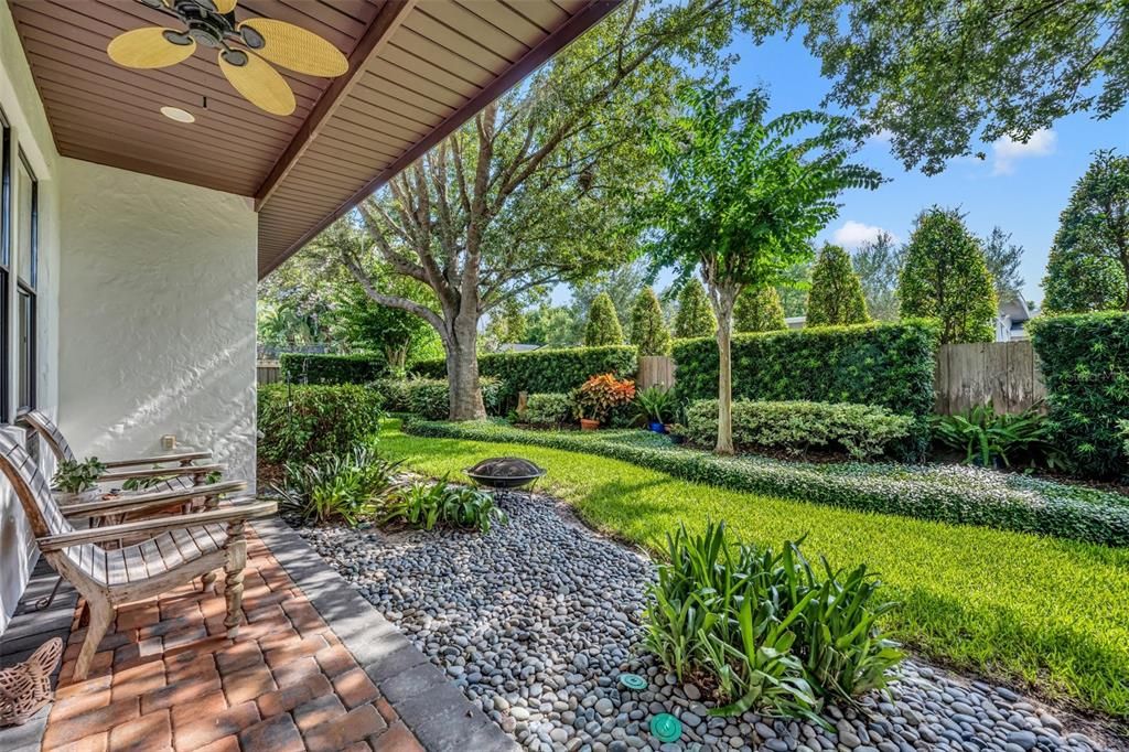 Zen Garden, Rear Yard