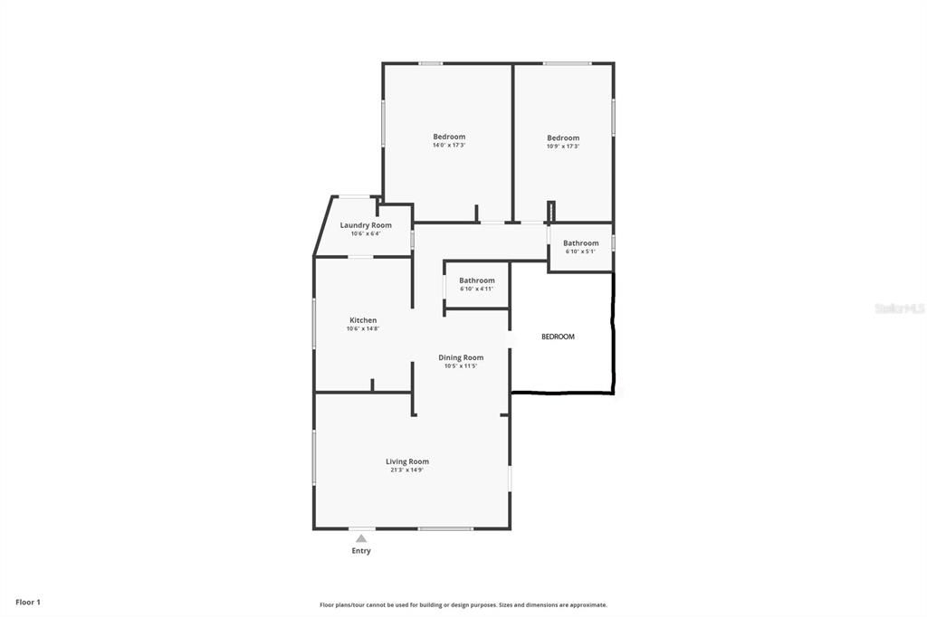 For Sale: $119,000 (3 beds, 2 baths, 1380 Square Feet)