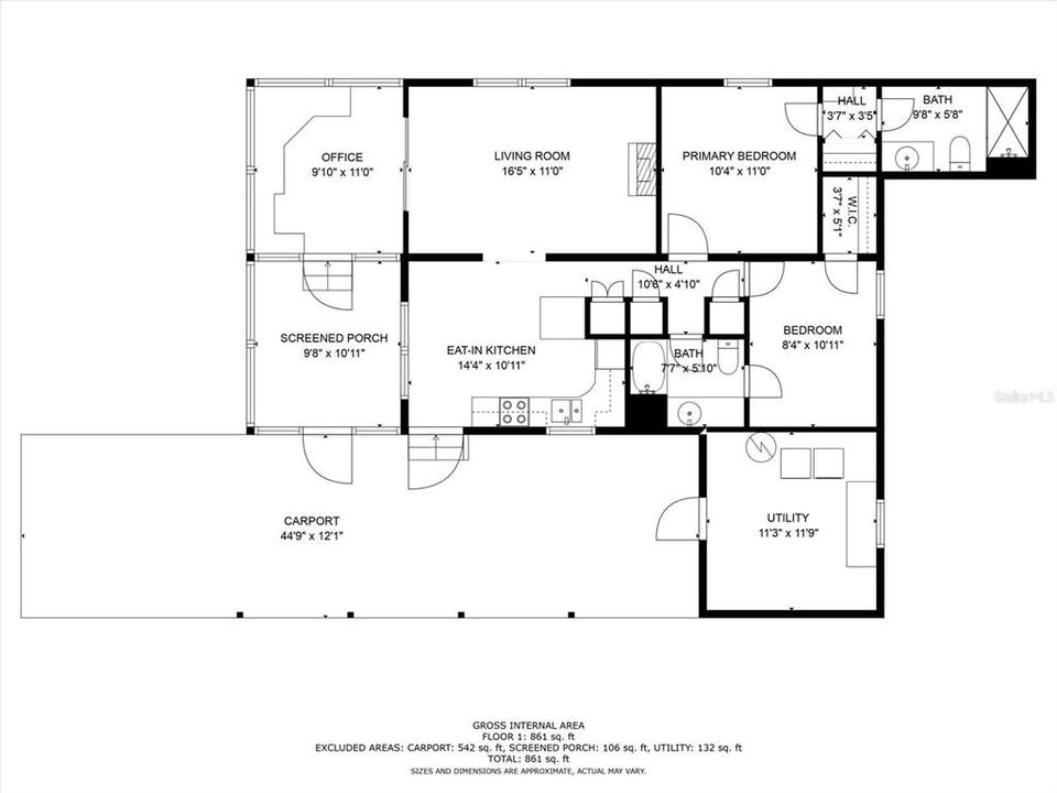 Vendido Recientemente: $110,000 (2 camas, 2 baños, 768 Pies cuadrados)