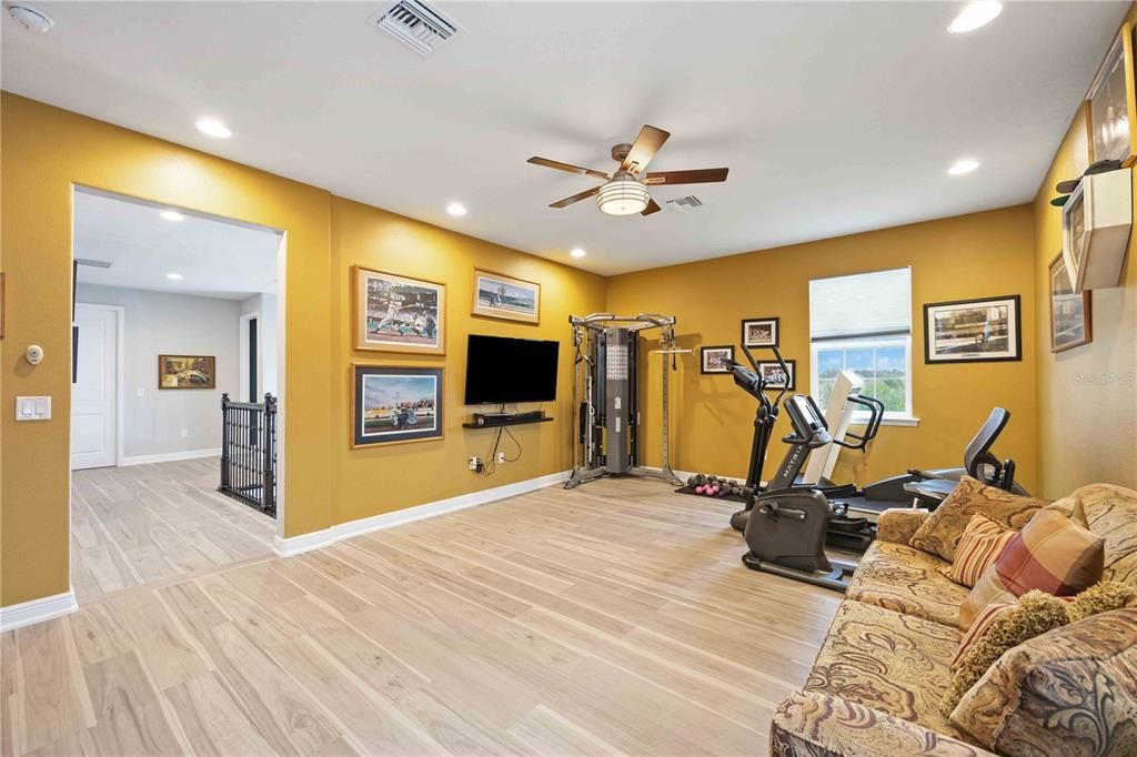 Bonus room/fitness