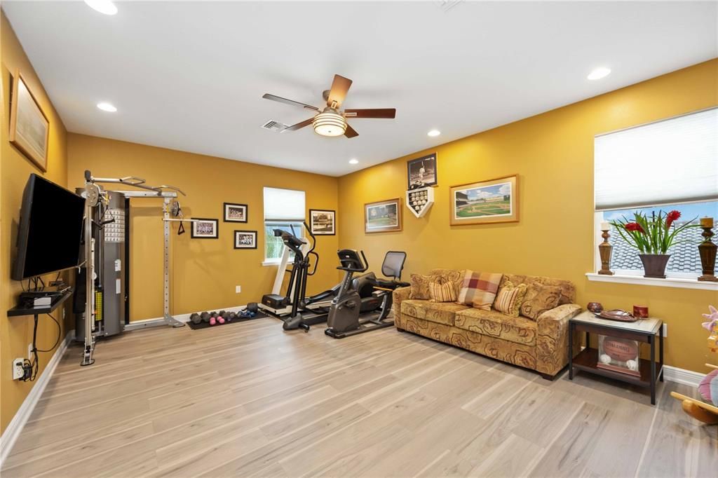 Bonus room/fitness