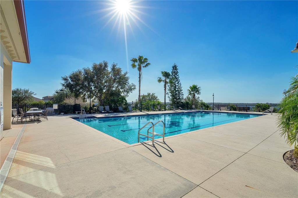 Lap Pool at the Club House