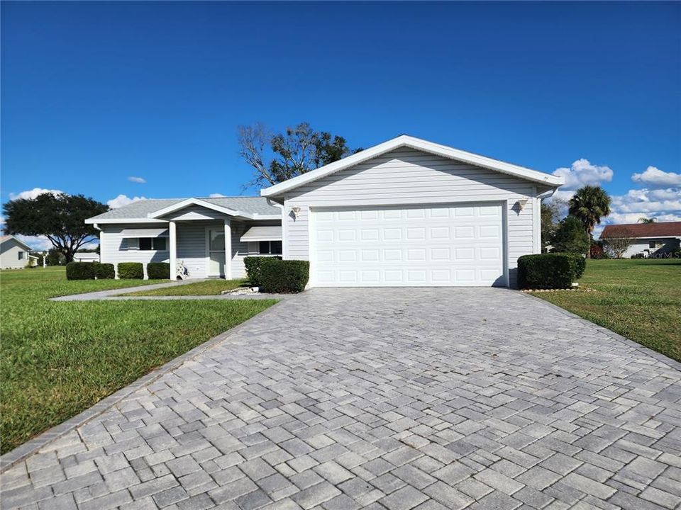 Front Elevation of this lovely 2 bedroom, 2 bath "Chestnut"