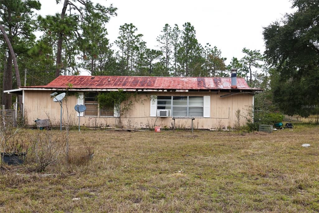 Front of first house