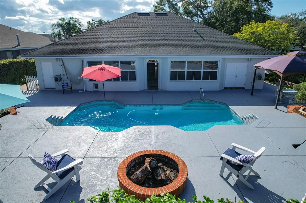 Beautiful custom built pool home