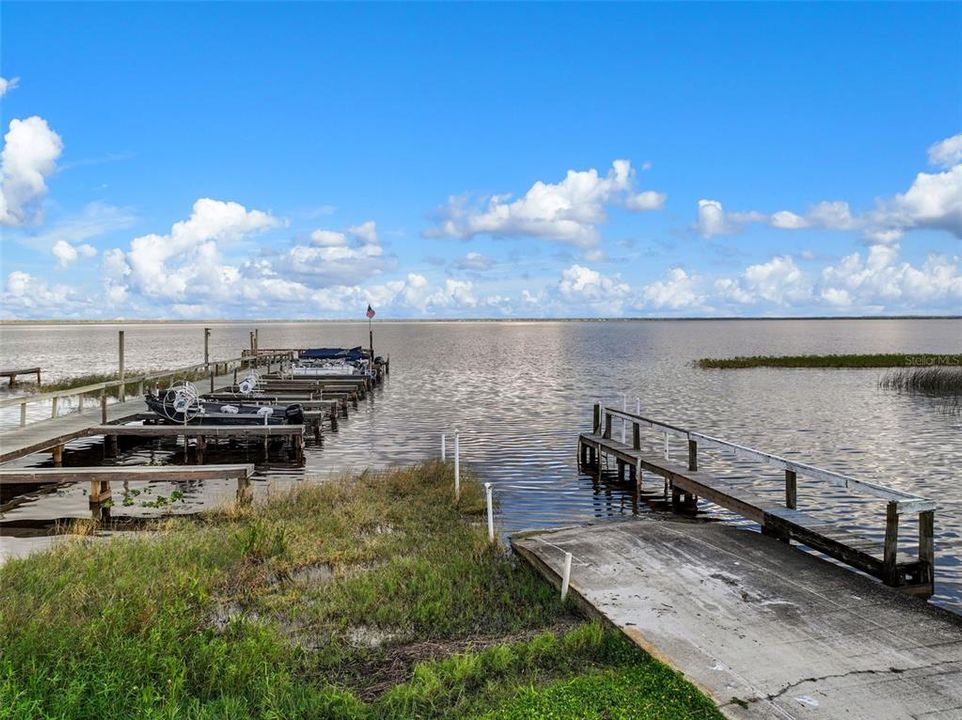 BOAT RAMP AND PIER