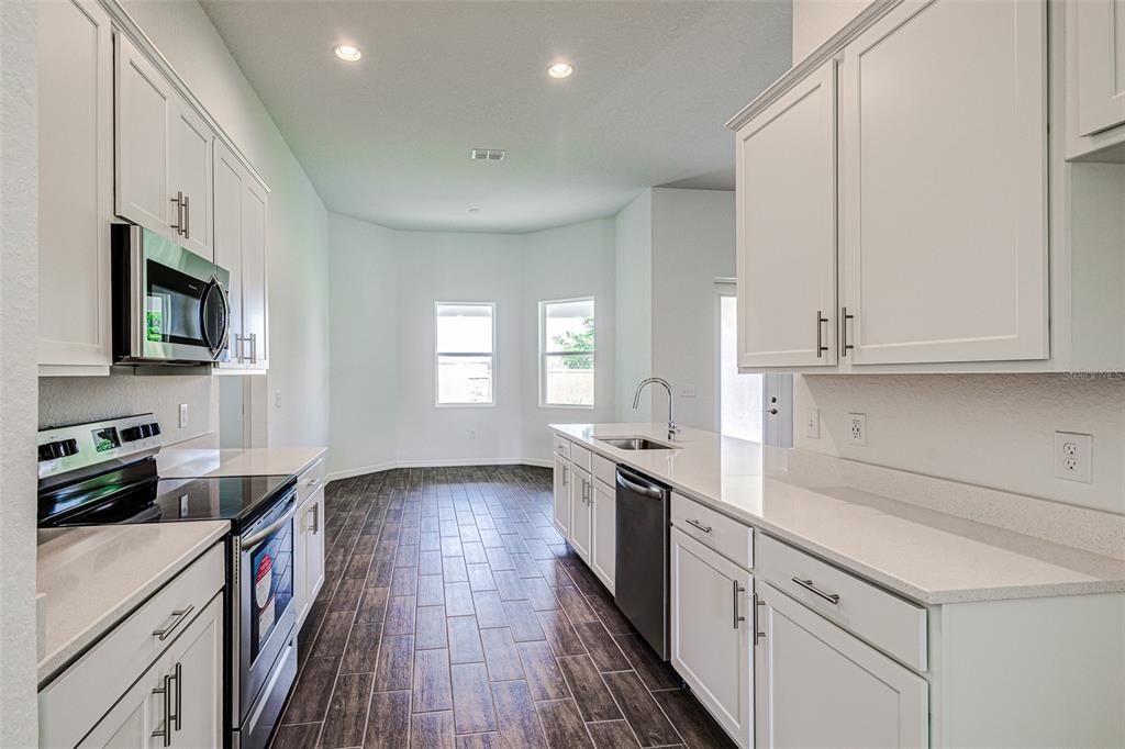 Kitchen to Breakfast Nook