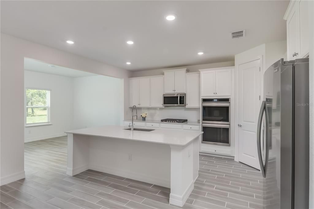 Beautiful Kitchen with Quartz Countertops