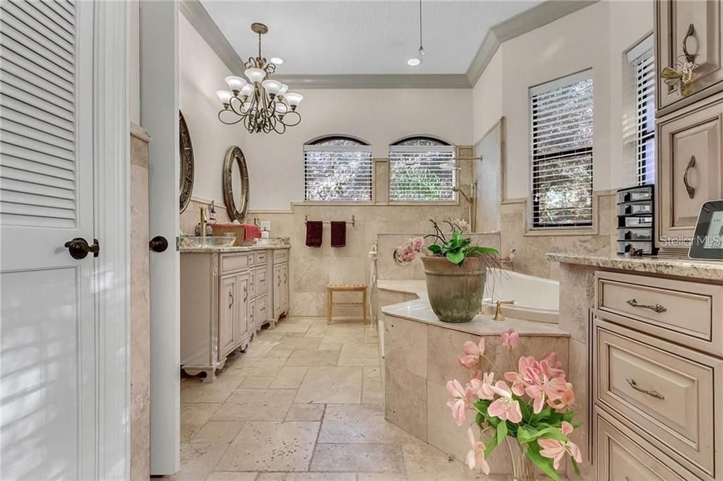 Master Bath walk-in shower