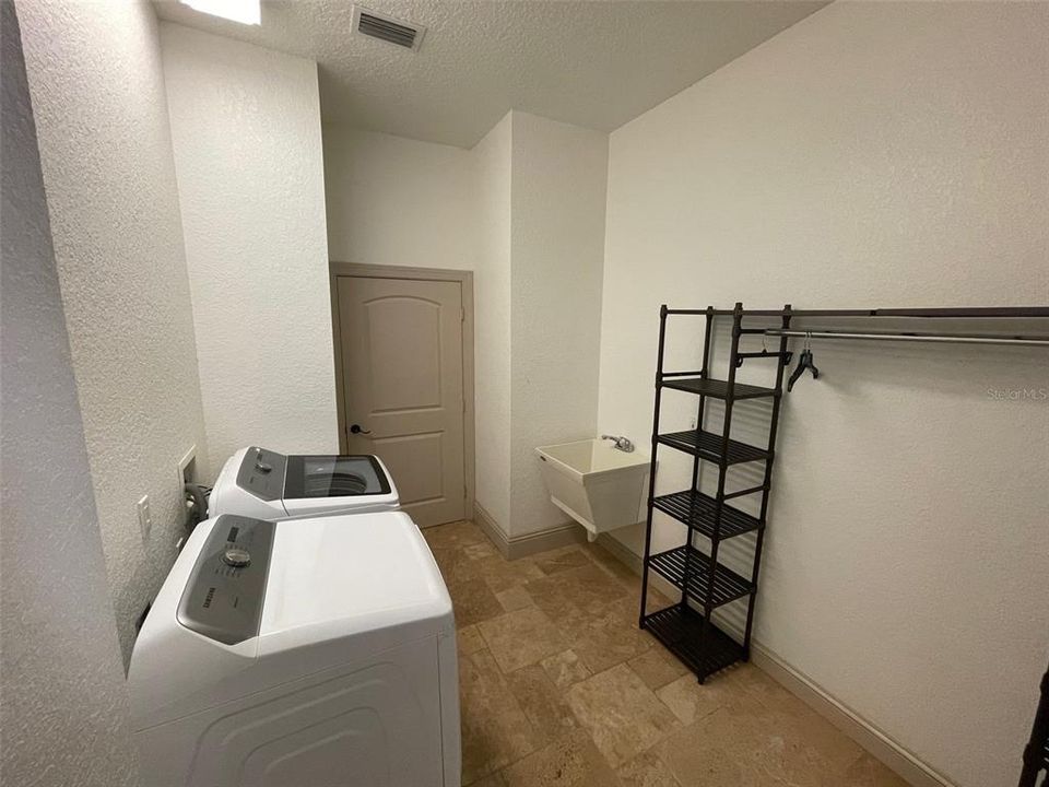 Laundry room door to Kitchen