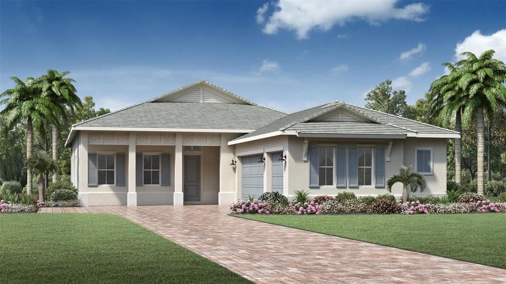 Artist Rendering of Avery Island Colonial