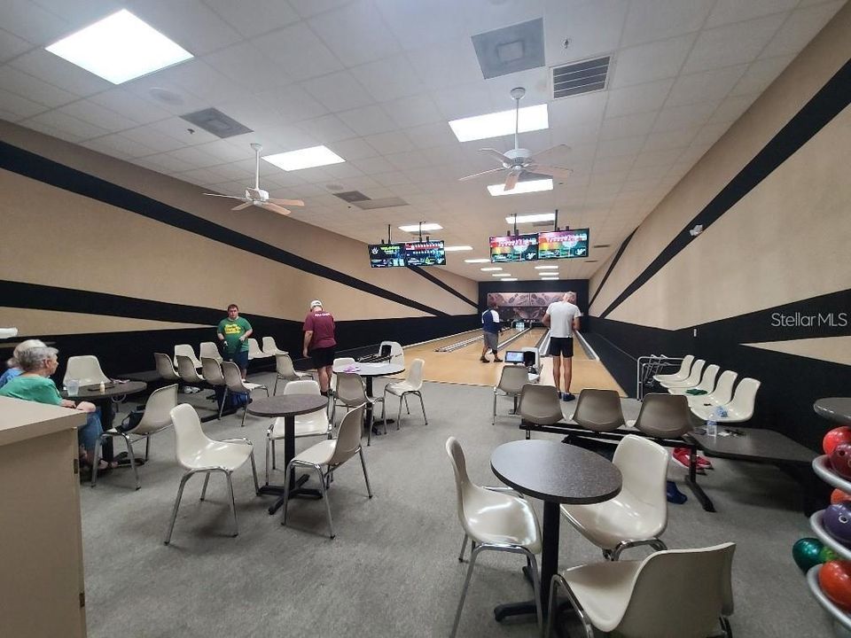 Community bowling alley