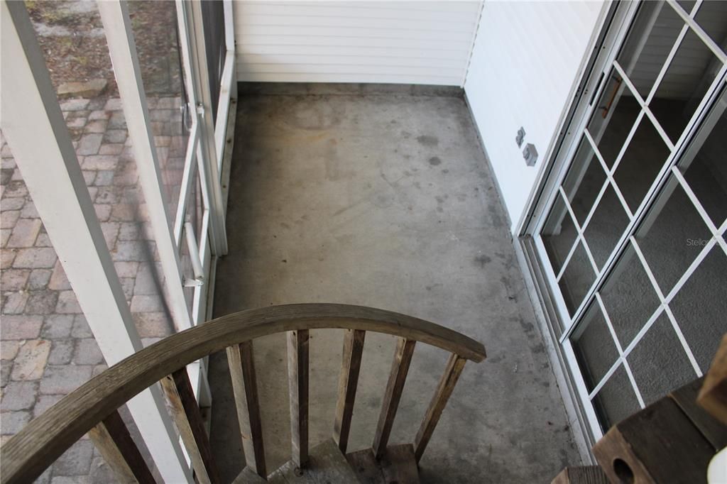 Spiral Staircase lower floor