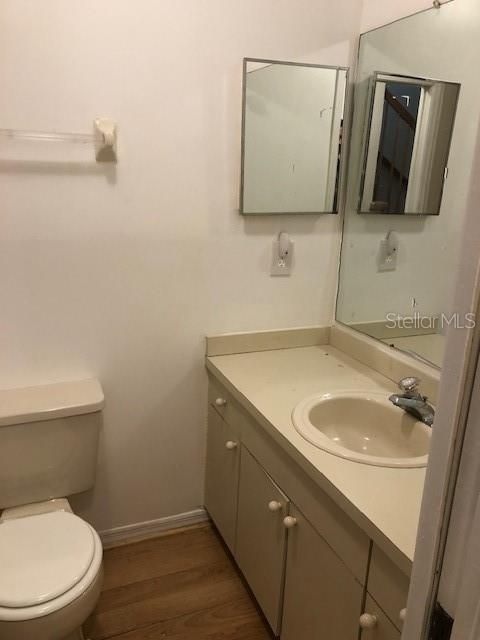 bathroom on first level living floor