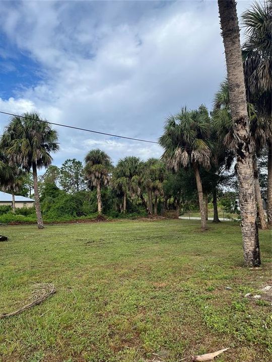 Double fenced in lot