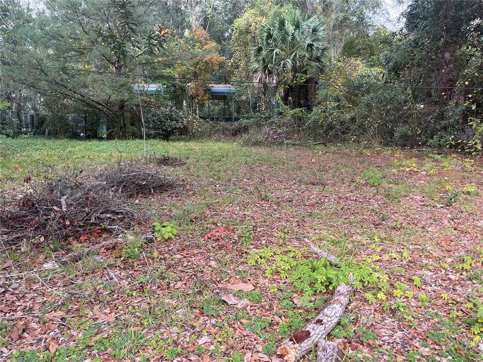 setback is behind carport