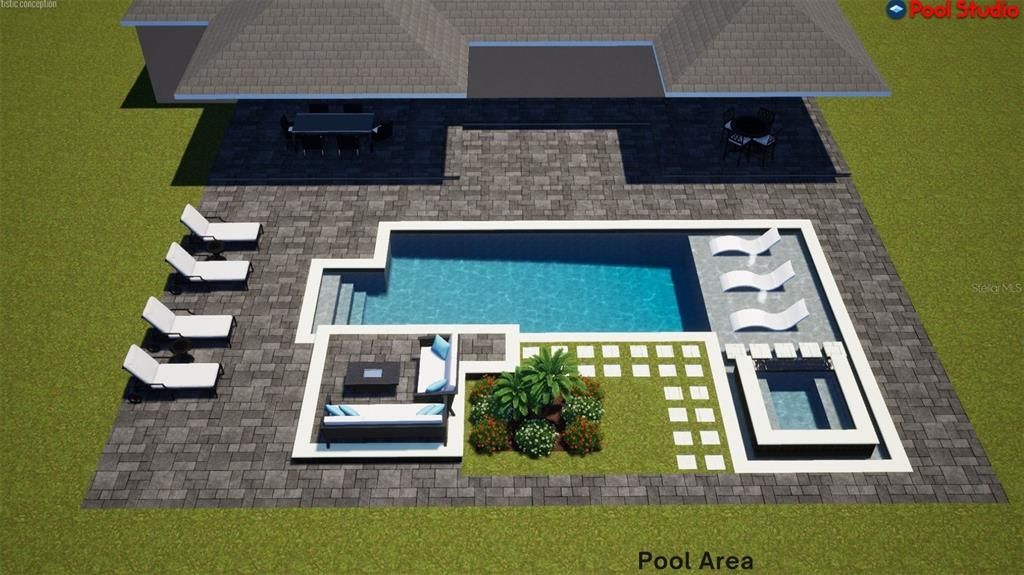 Pool Virtual Rendering