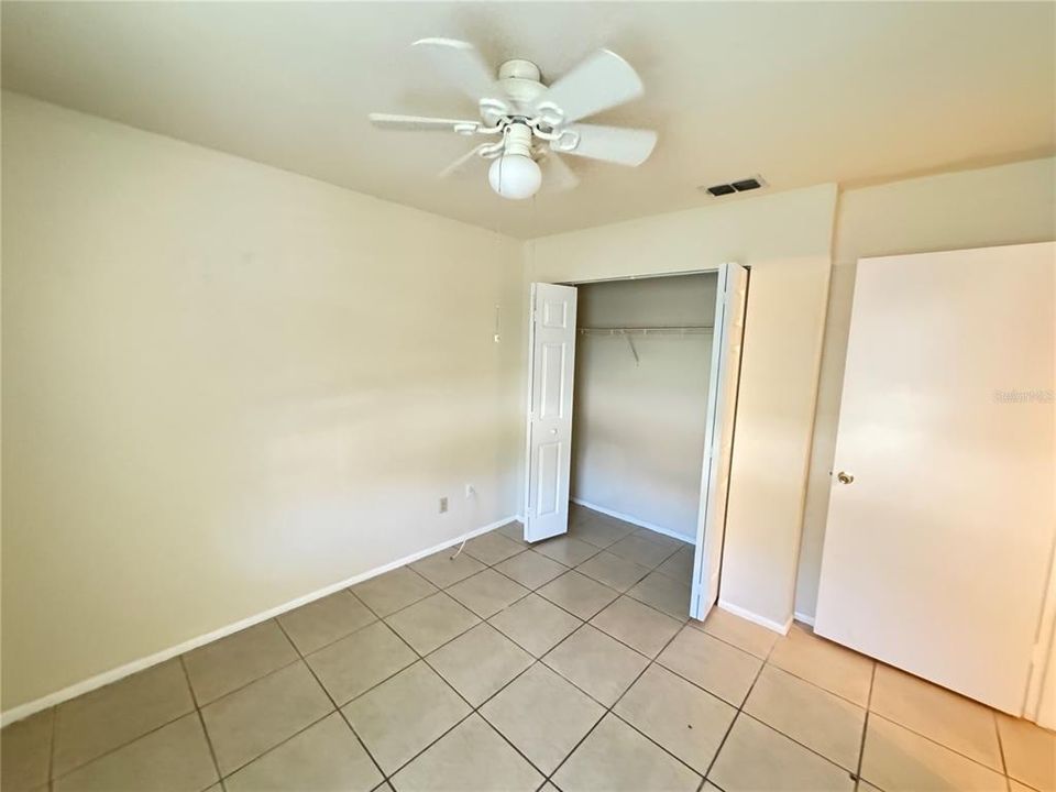 Fan in Bedroom