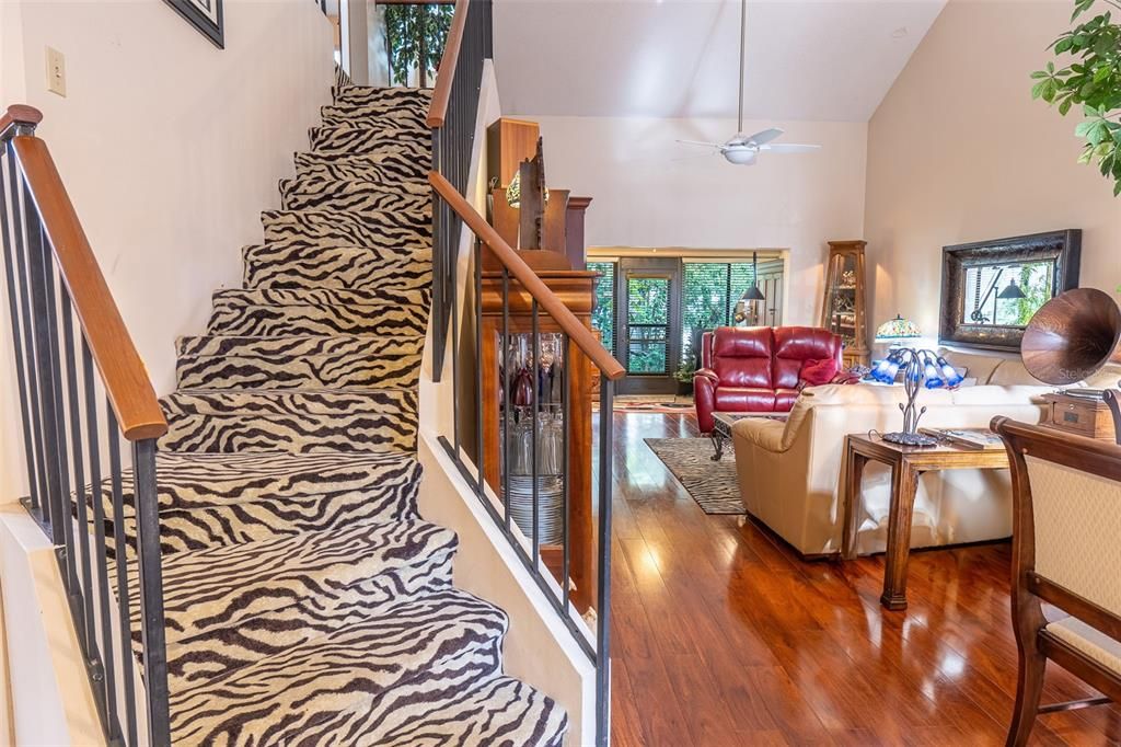 Stunning stairway as you enter the home!