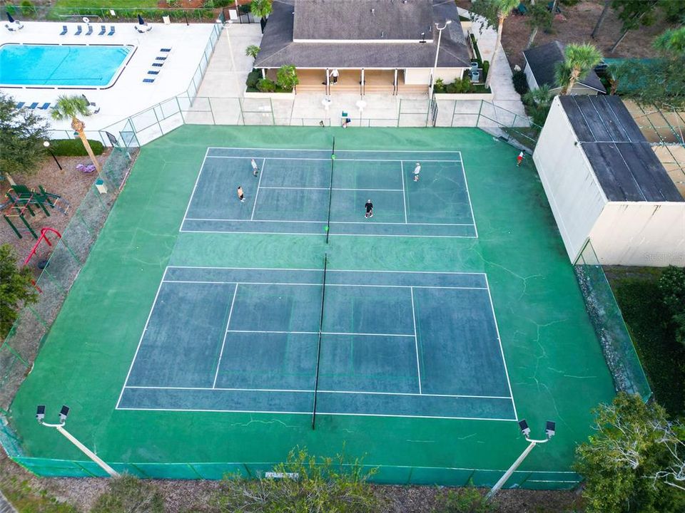 Tennis courts within walking distance!