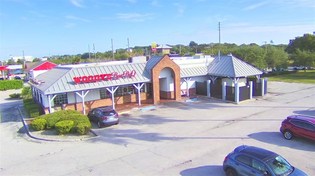 Front view of the restaurant