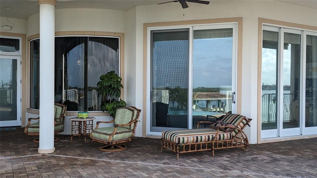 Lanai outside Family room