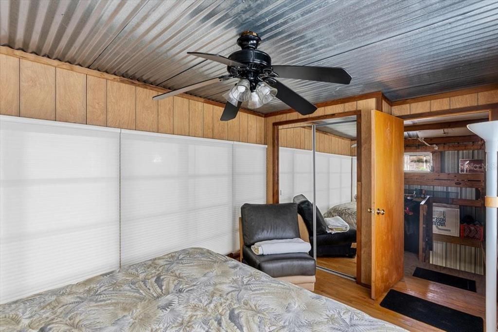 Loft bedroom in hanger