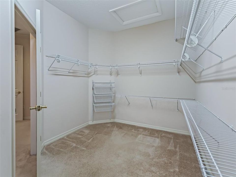 Closet in Primary bedroom