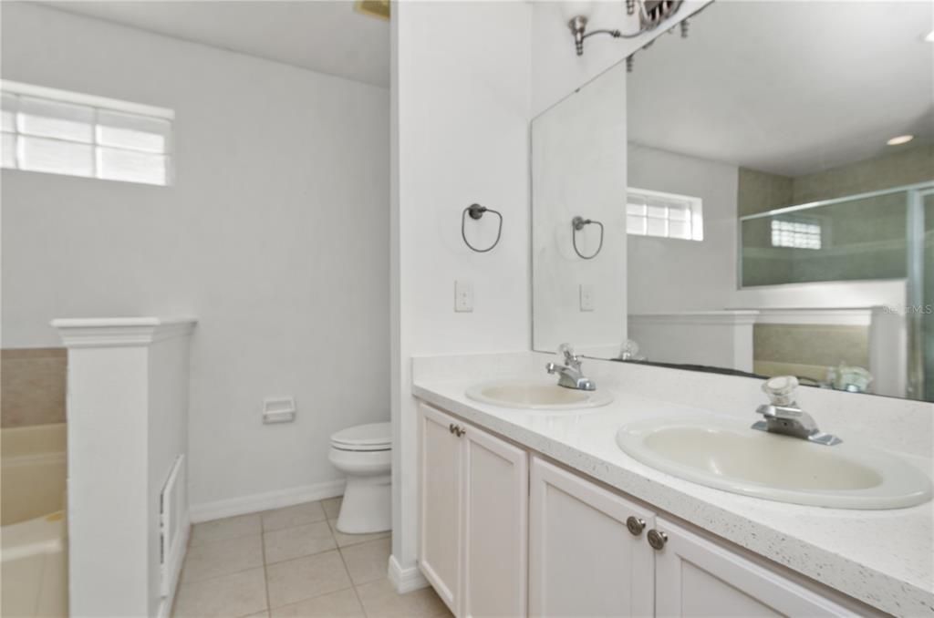 Upstairs Bathroom: After