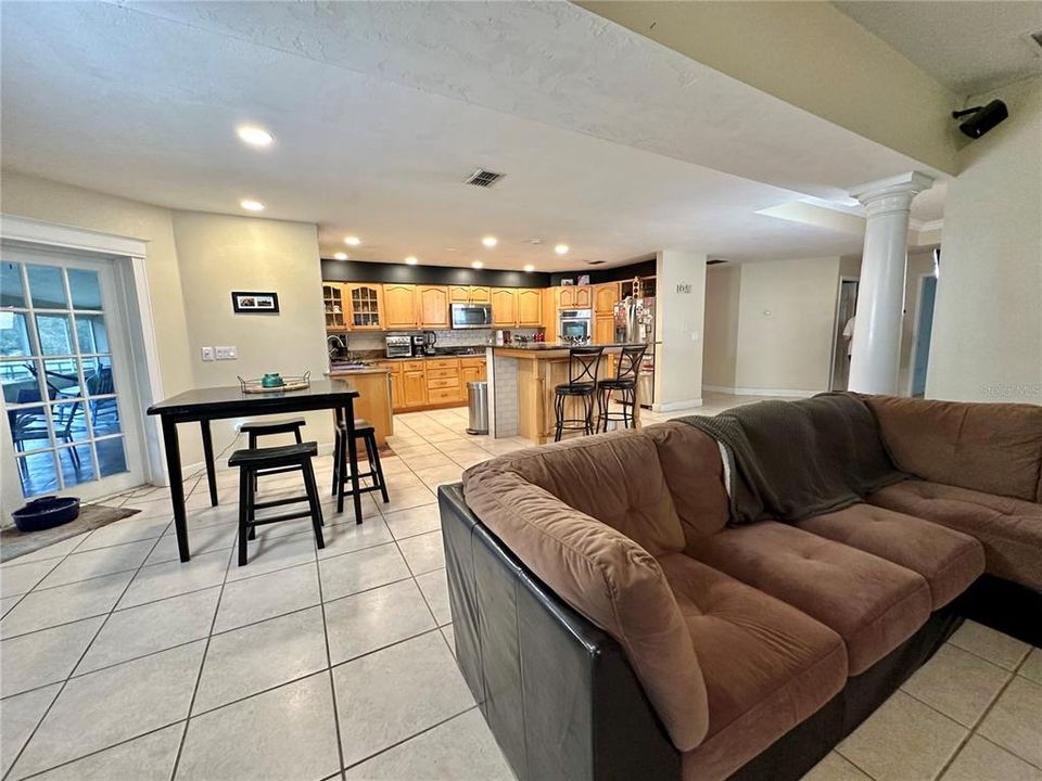 Kitchen From Family Room